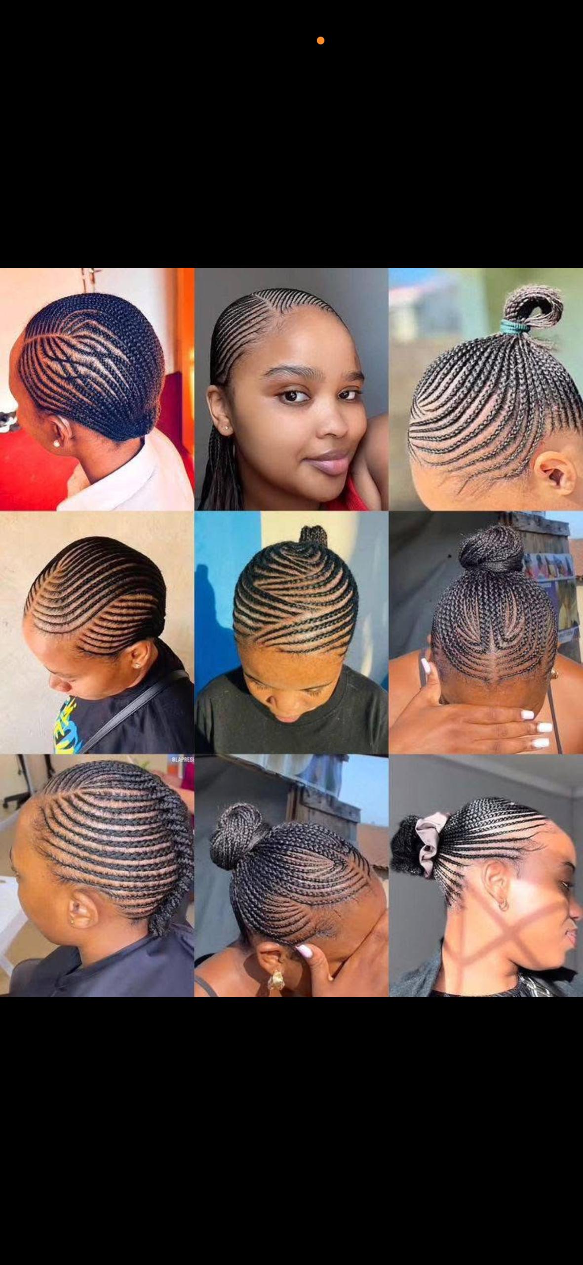 Coiffure protectrice pour cheveux naturels